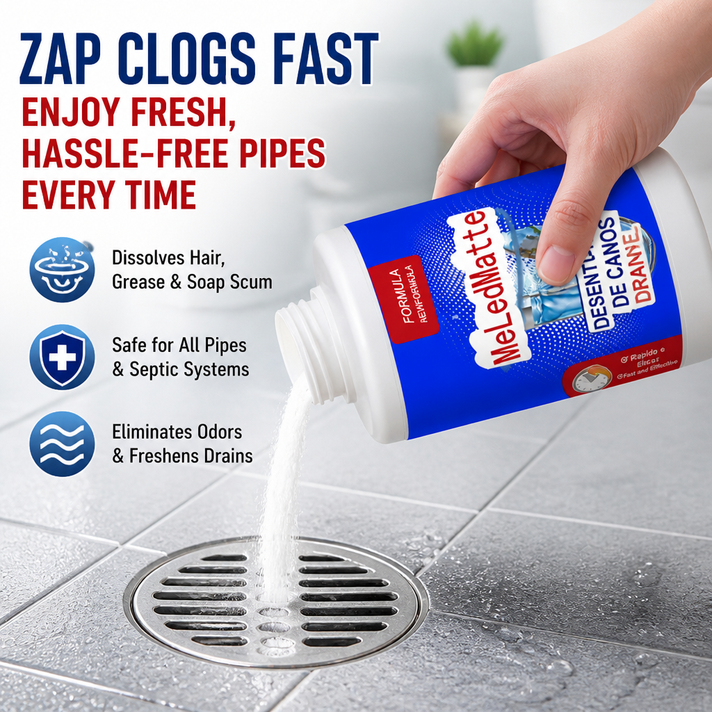 DrainGenius™ — Zap Clogs Fast and Enjoy Fresh, Hassle-Free Pipes Every Time