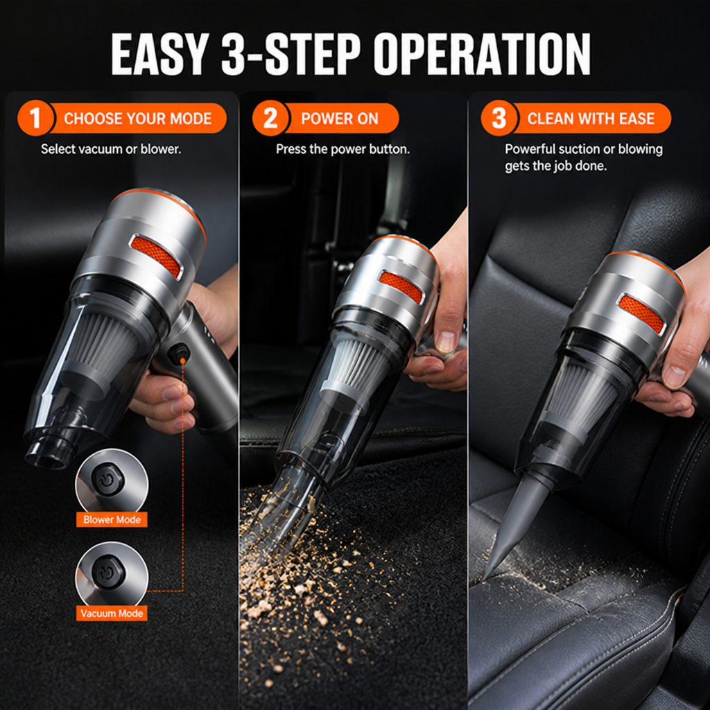 BlazeForce™ Duo Blower & Vacuum — Crush Yard Work Fast Without Breaking a Sweat