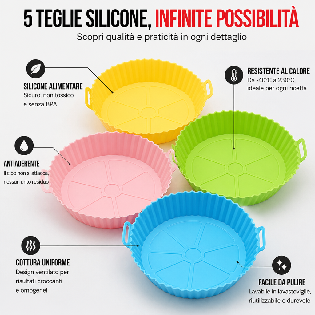 SilicoSmart™ — Effortless Cleanup for Healthier, Happier Cooking Every Day