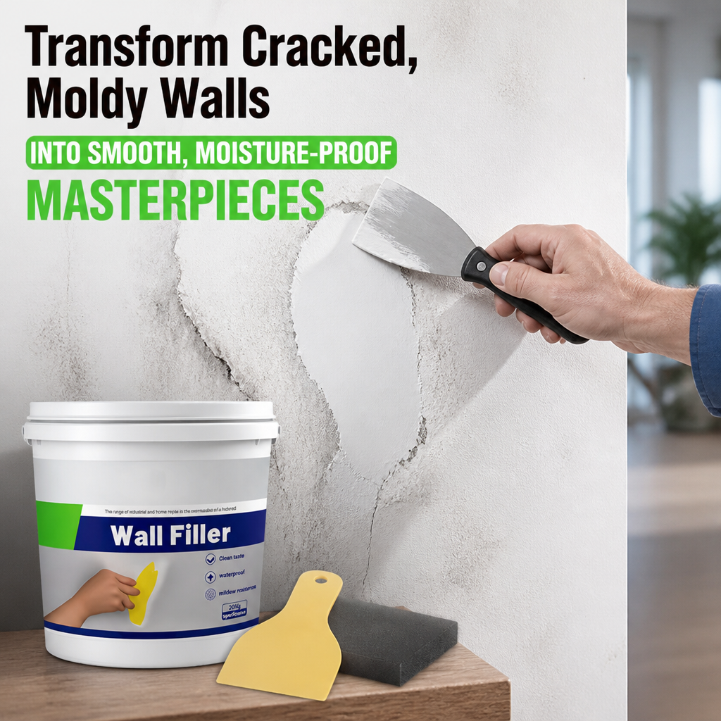 ProShield™ — Transform Cracked, Moldy Walls into Smooth, Moisture-Proof Masterpieces