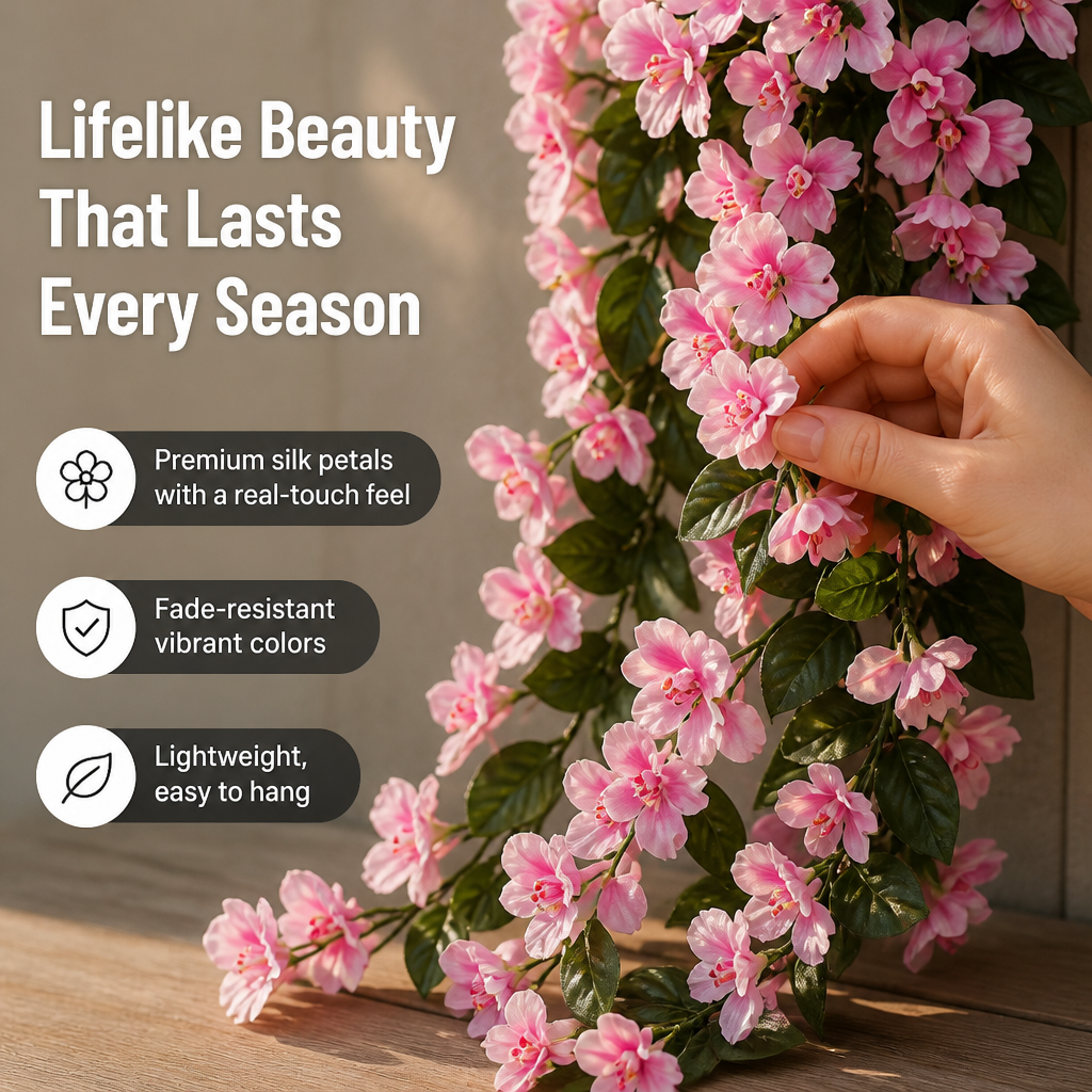 SilkAura™ — Effortless Orchid Elegance That Brightens Every Moment