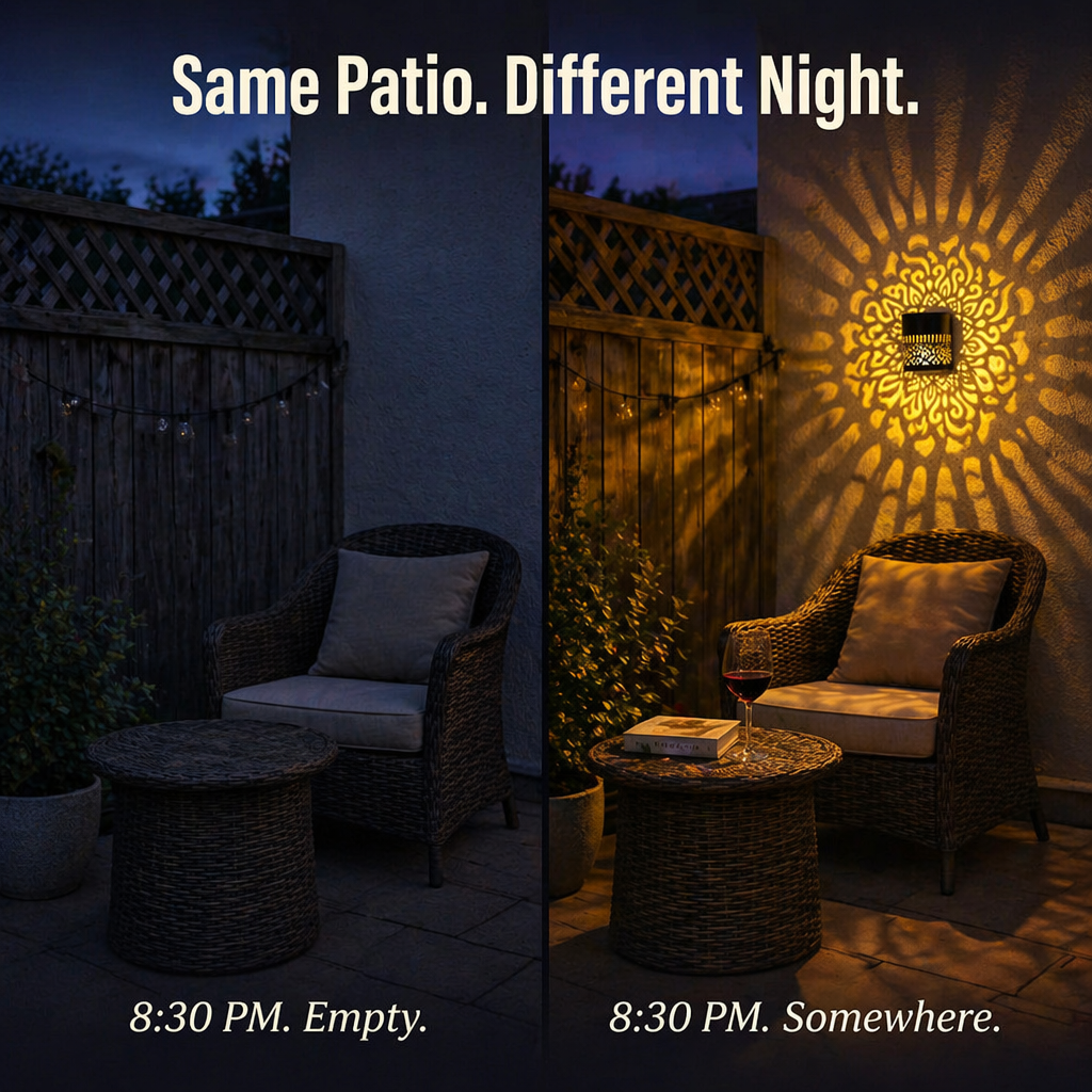 LunaAura™ — Transform Your Nights into Stunning Solar-Powered Mandala Magic
