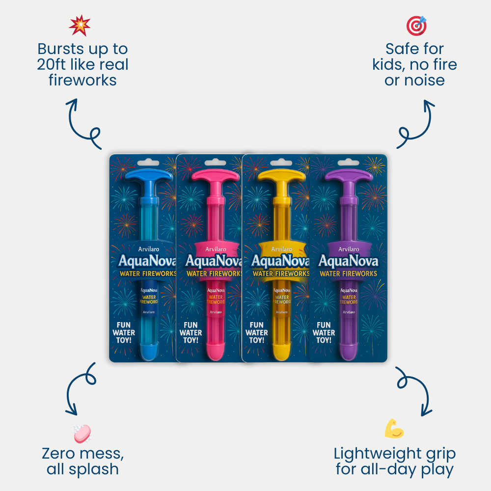 AquaNova™ — Ignite Every Splash with Jaw-Dropping Water Fireworks Fun