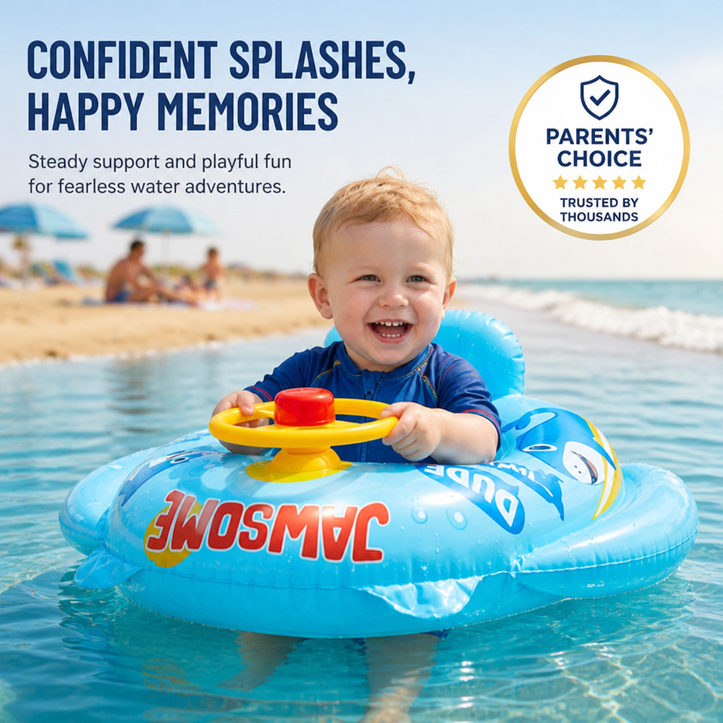 AquaSprout™ — Ignite Your Toddler’s Fearless Splash Adventures with Steady Support and Playful Fun