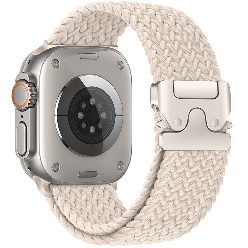 Braided Nylon Strap for Contemporary Smartwatch Designs