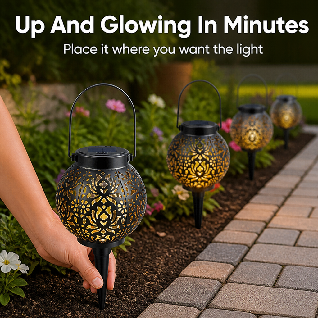 SolaraLuxe™ Pendant Lights — Transform Your Evenings with Effortless Solar Elegance and Magical Glow