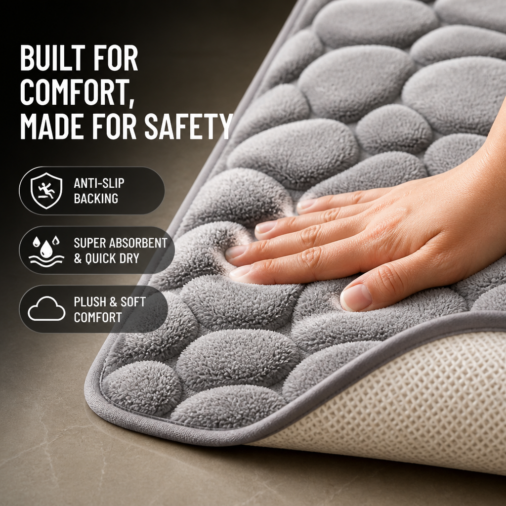 SureStep™ — Step Confidently on Safely Cuddled, Dry, and Slip-Free Floors