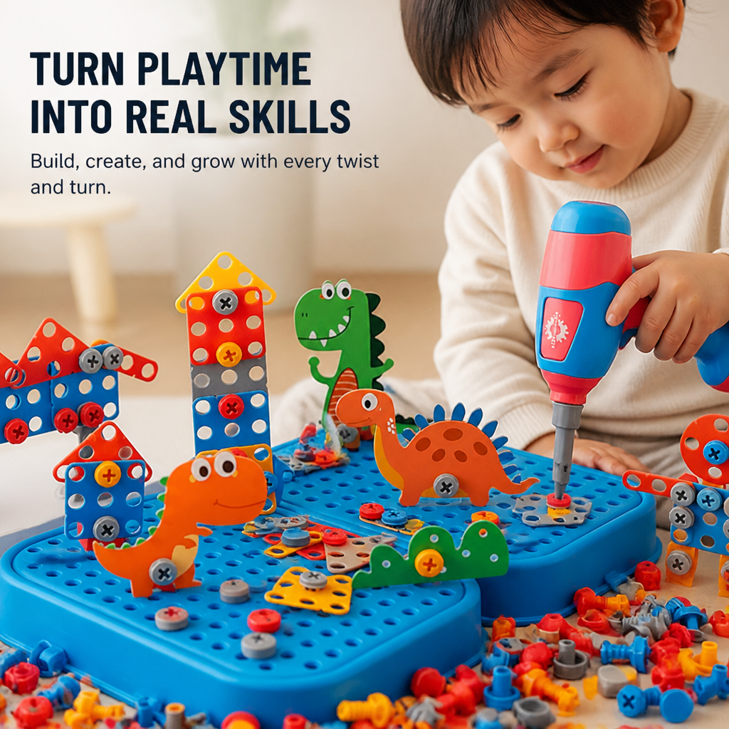 DynamoBuild™ — Ignite Their Creativity and Build Unshakable Confidence Through Play