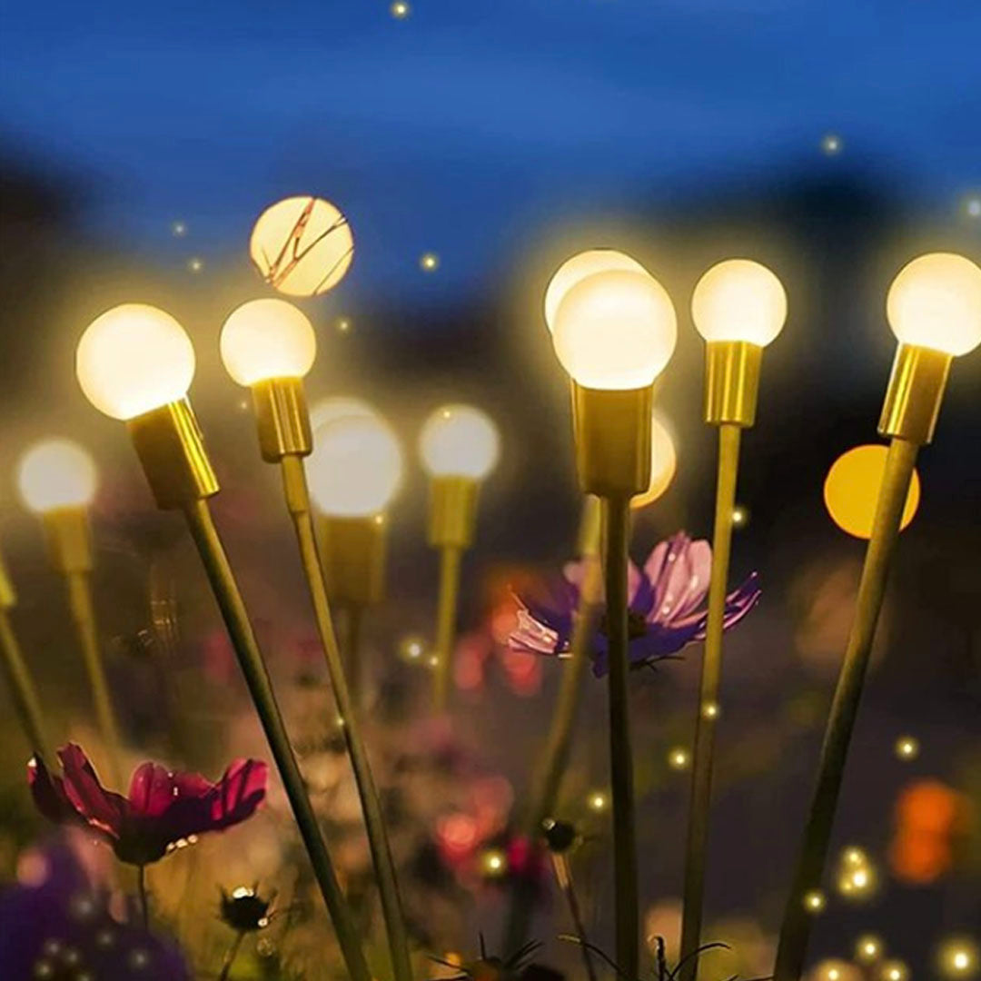 Arvilaros ParaGarden™ Solar Firefly Light with Auto Power ON/OFF Winterproof