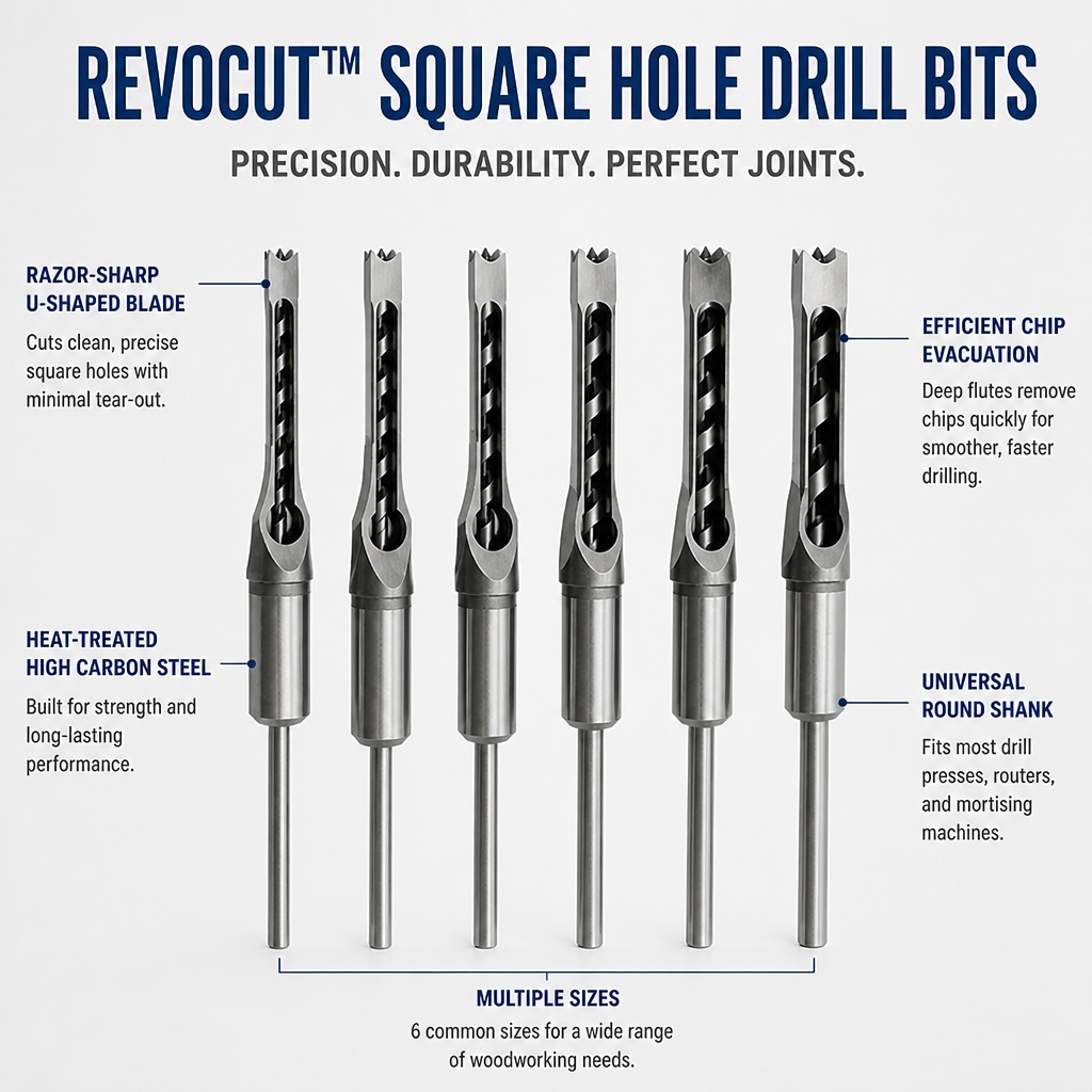 RevoCut™ — Effortless Burr-Free Cuts That Make Every Joint Perfectly Seamless