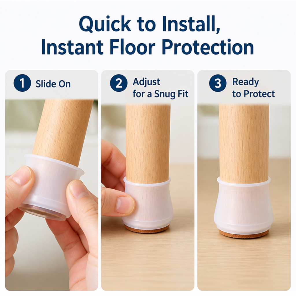 SubliGuard™ — Silent, Scratch-Free Floors with a Perfect Furniture Hug Every Time
