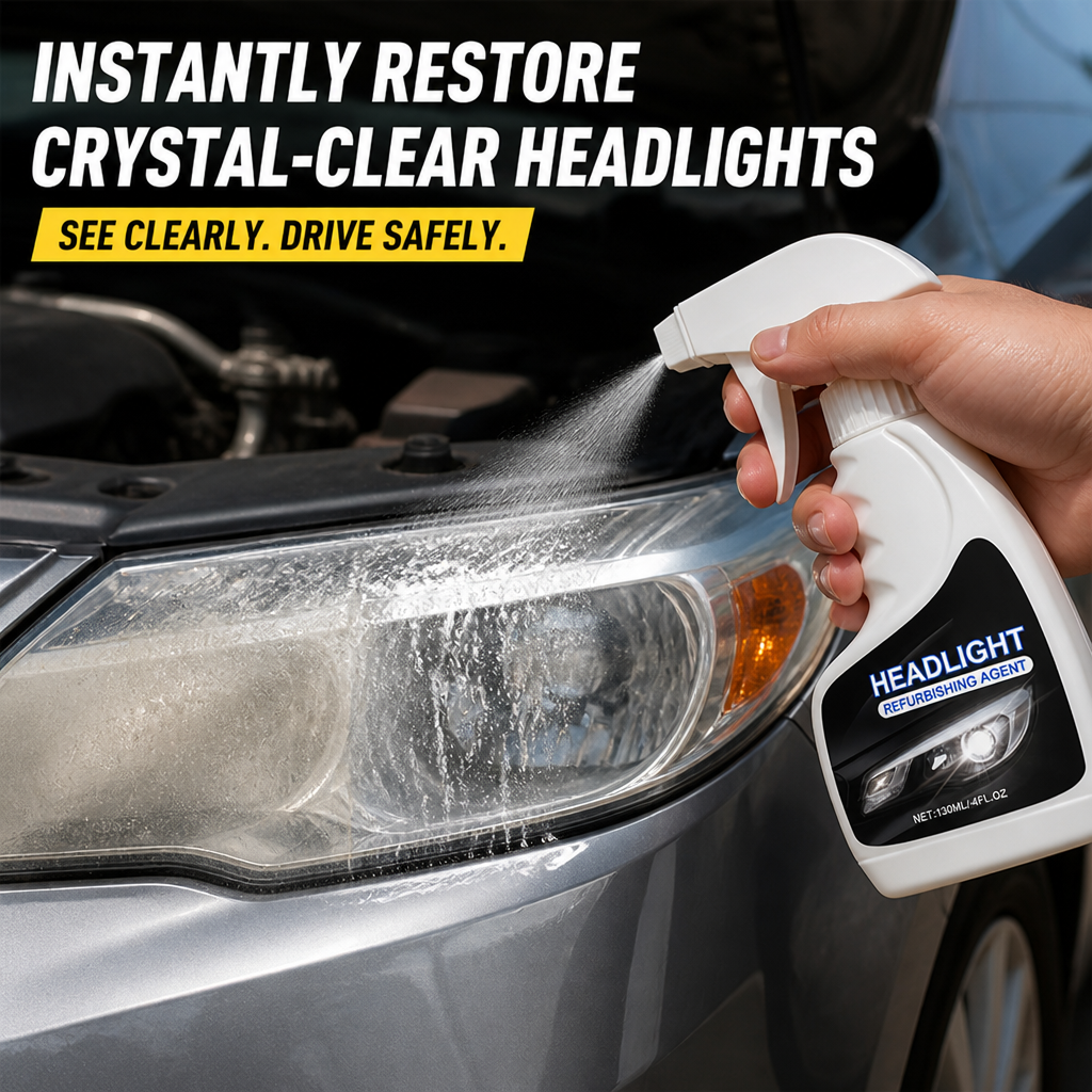 BrightSight™ — Erase Yellow Haze and Lock In Clear Headlights for Months