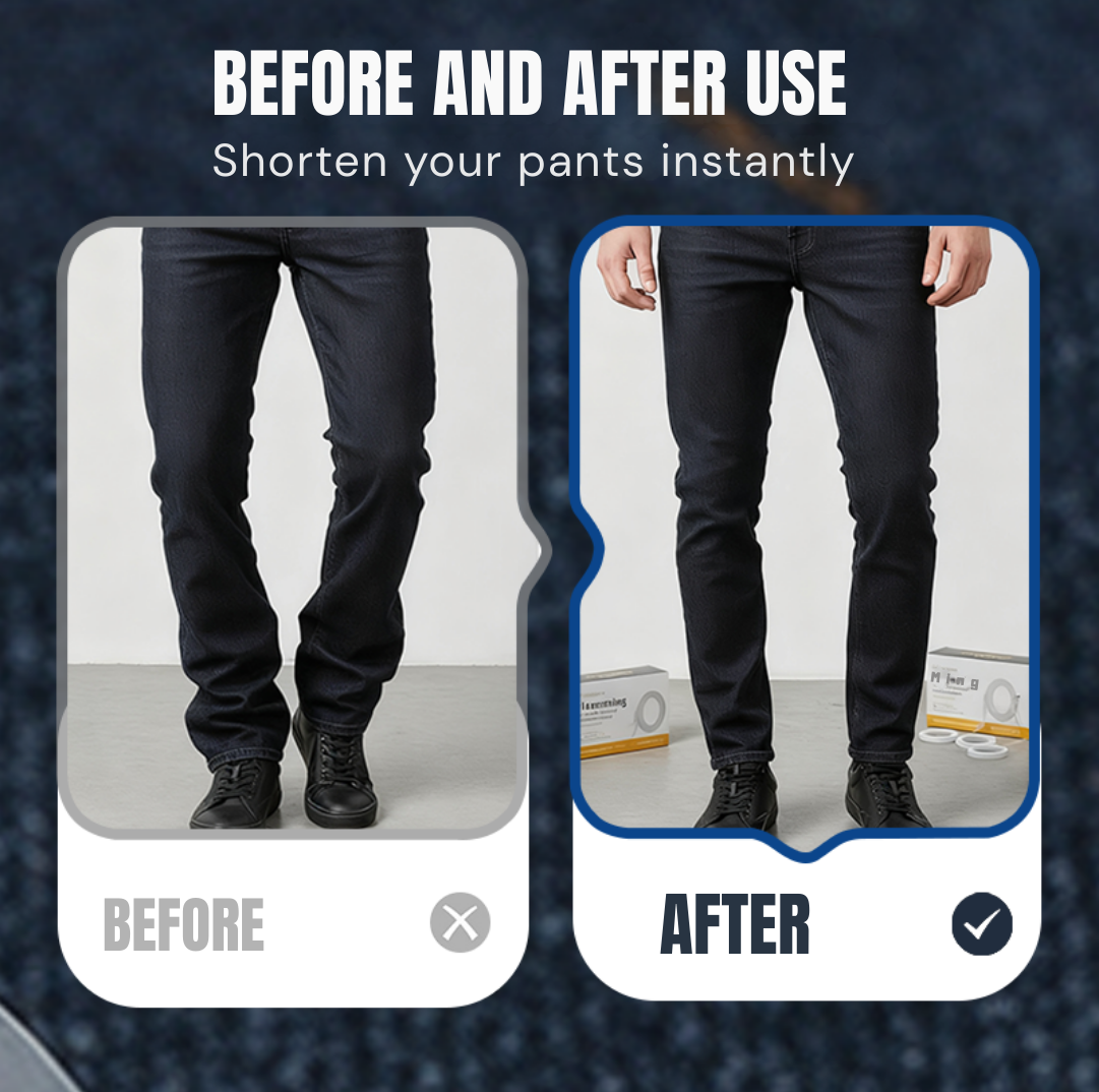 SlipBond™ — Effortless, Lasting Hems That Look Tailored and Feel Natural