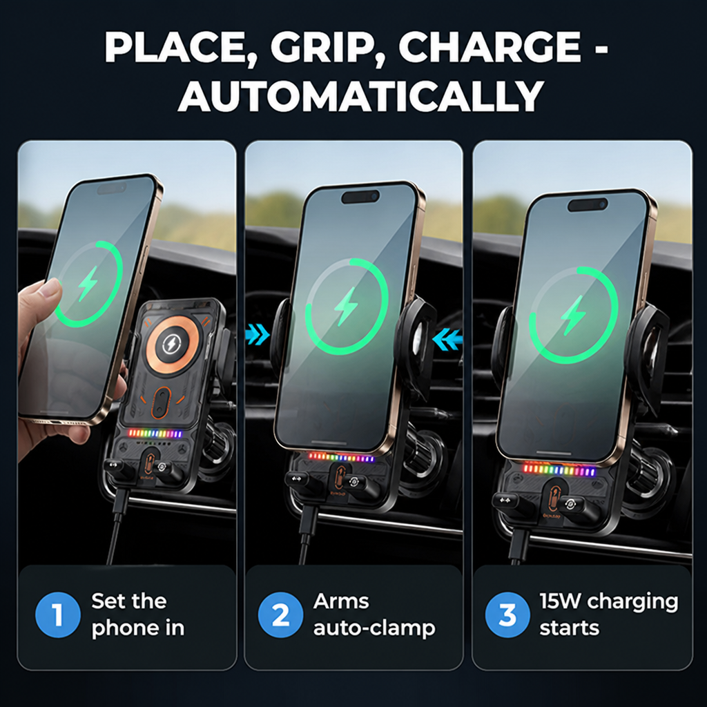 DriveLuxe™ — Stay Powered and Locked In for Stress-Free, Safe Driving Every Mile
