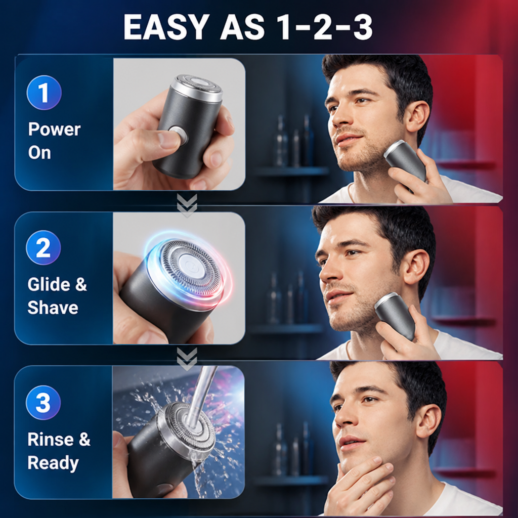BladeHaven™ — Pocket-Sized Power for Silky Smooth Confidence Anytime