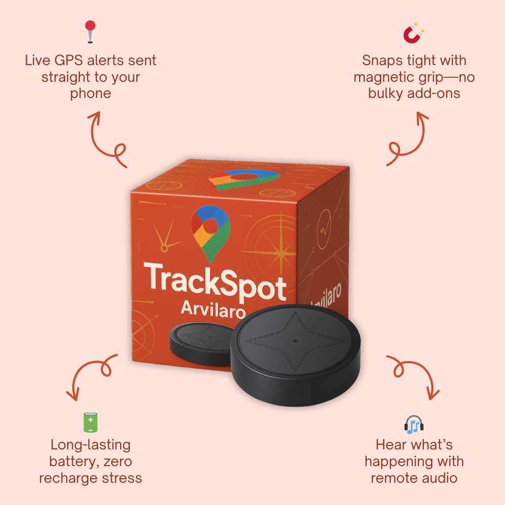 TrackSpot™ — Instantly Locate What Matters and Banish Worry Forever