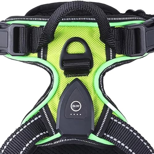 LED Dog Harness for Enhanced Nighttime Visibility