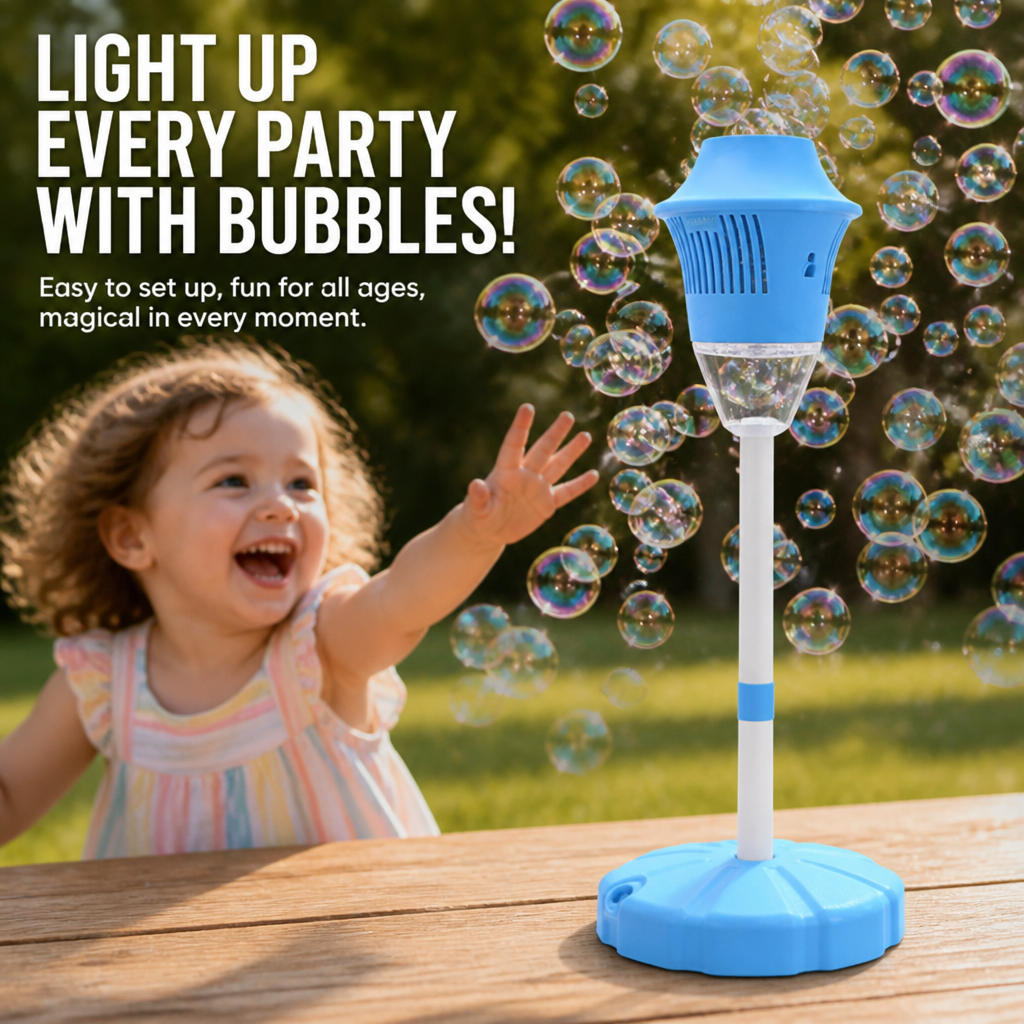 LuminBub™ — Ignite Your Parties with Endless Bubbles, Lights & Unstoppable Joy