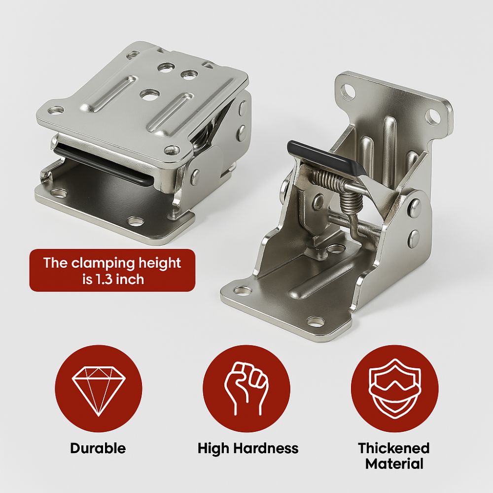 FlexiLock™ Folding Hinges | Self-Locking 90° Hinges