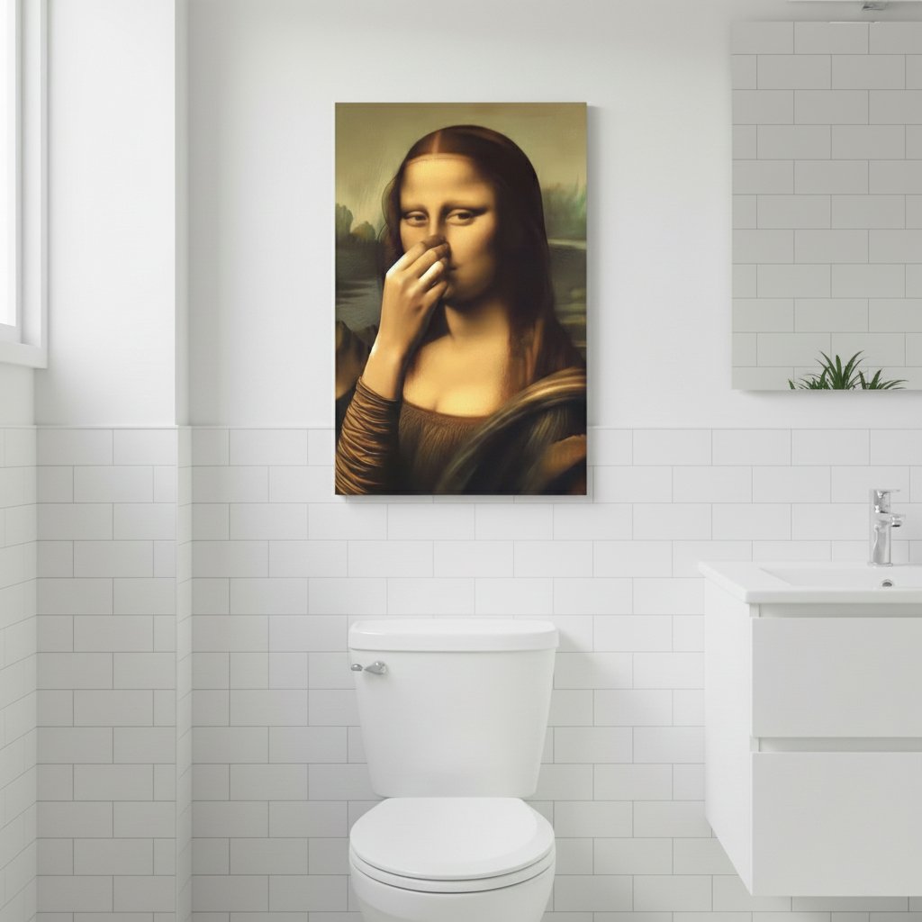LumiLuxe™ Bathroom Canvas — Turn Every Visit into a Splash of Laughter and Style
