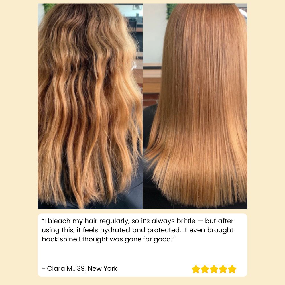 RadiantLuxe™ Hair Elixir — Unleash Silky Shine and Strength That Stops the Show in Seconds