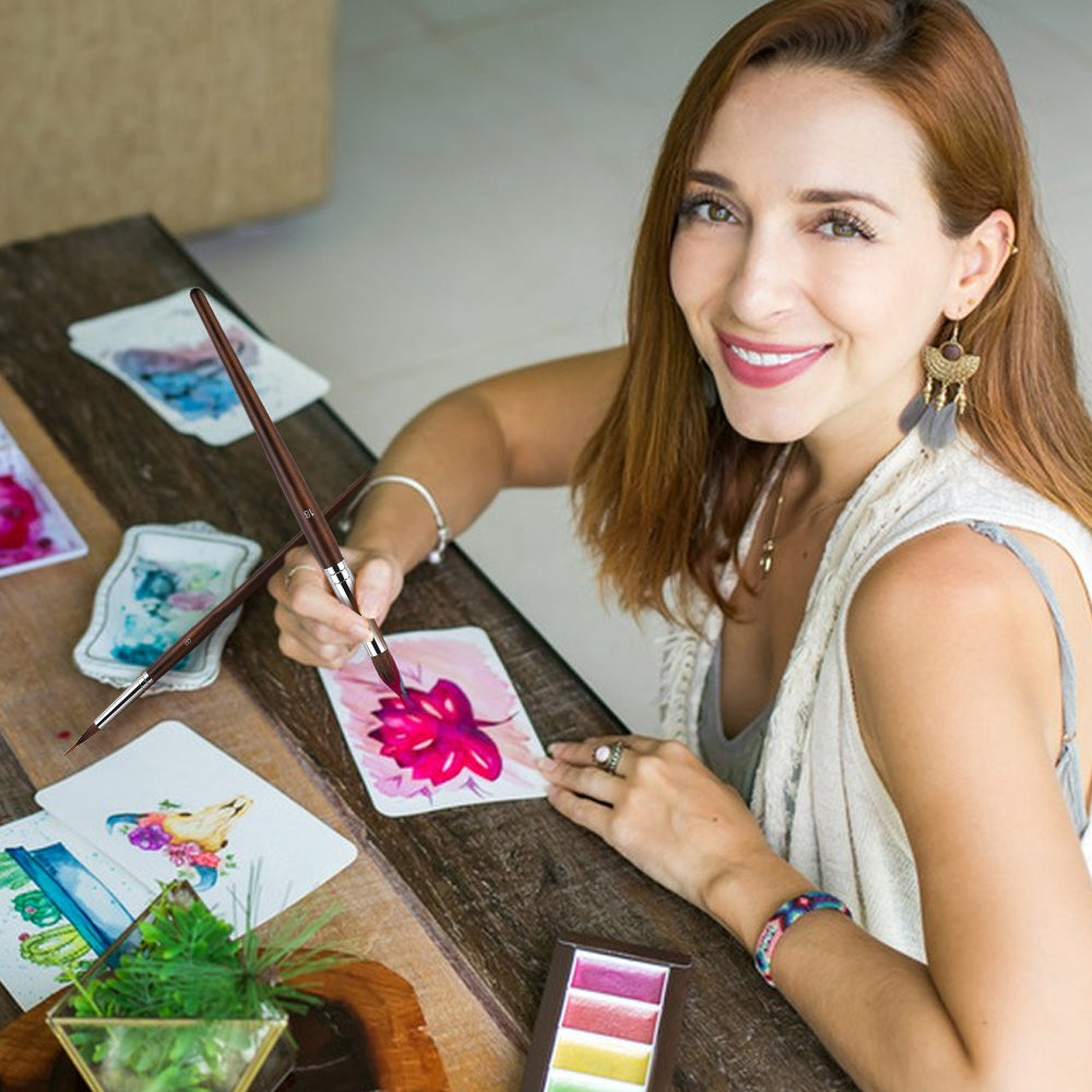 LuminaFine™ Precision Brushes — Paint with Effortless Flow and Razor-Sharp Control Every Stroke