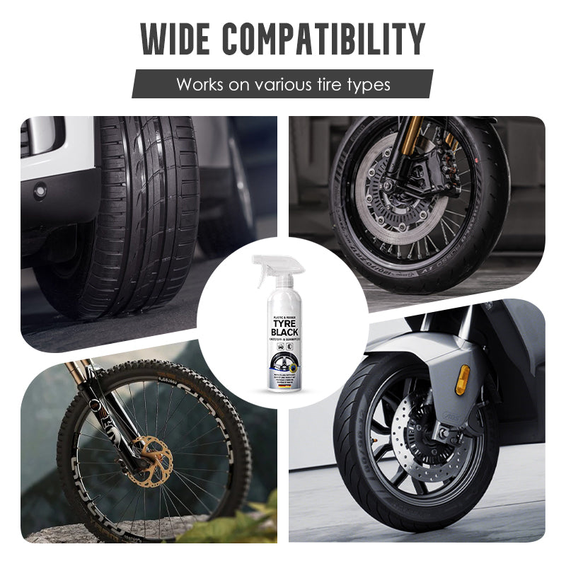 Tire Care Spray 300ml – Deep Black Shine