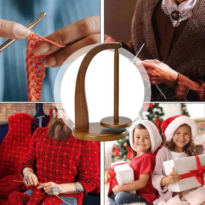Rotara - Portable, rotating yarn stand