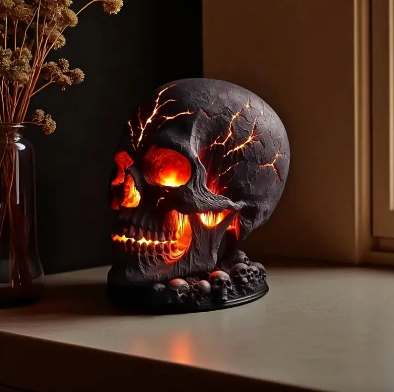 Enchanting Flame Display for Transforming Your Space with Hypnotic Effects