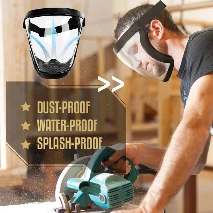 Clear Vision Shield – Lightweight Protection for a Safe Day