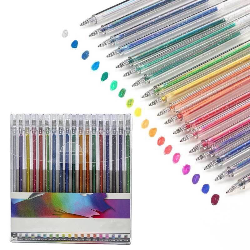 LuminaShine™ Glitter Gel Pens — Ignite Your Creativity with Smooth, Sparkling Masterpieces