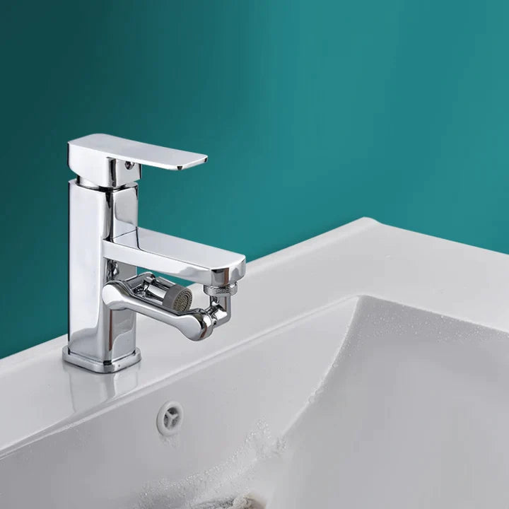 TwistFlow™ Faucet Extension — Effortless Cleaning that Reaches Every Corner Without the Strain