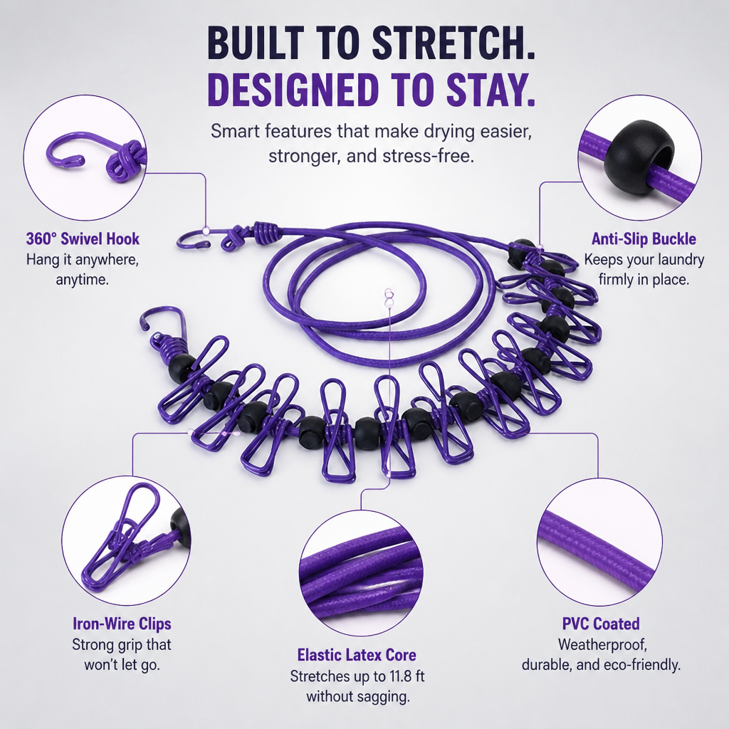 FlowLuxe™ — Stretch Your Space, Lock Your Laundry, Own Your Freedom