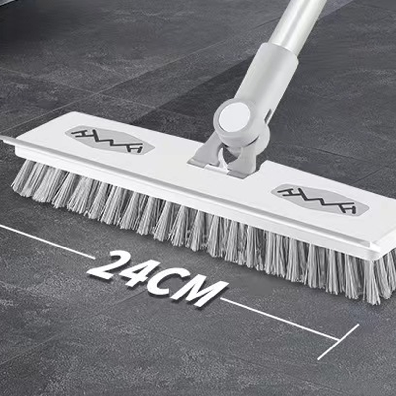 2-in-1 Floor Scrubber for Effortless Shine and Corner Cleaning