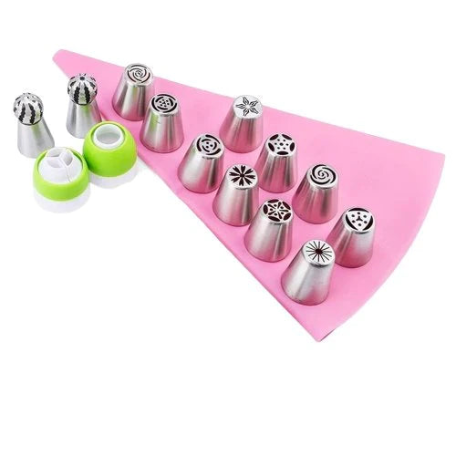 ElaraCraft™ Tulip Nozzle Set — Ignite Your Inner Artist with Stunning, Effortless Cake Masterpieces