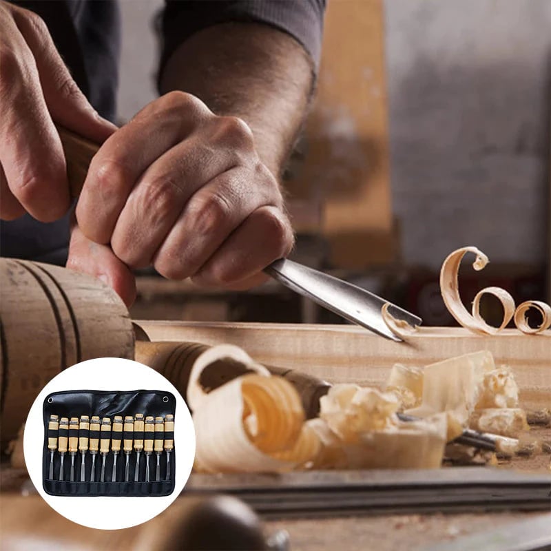 Wood Detail Knife with Effortless Precision Cutting Experience