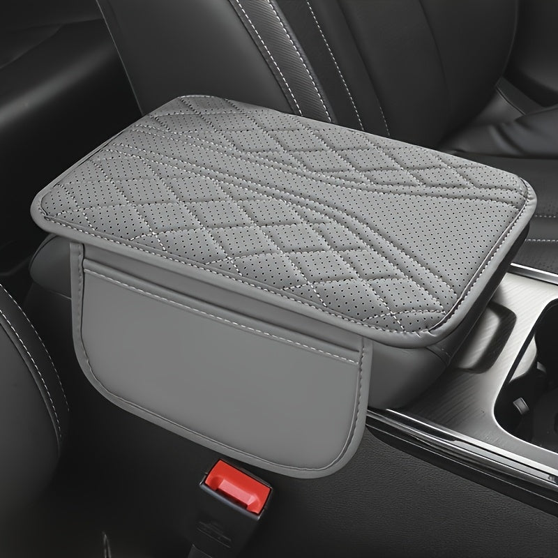 Car Armrest Organizer in PU Leather with Pockets