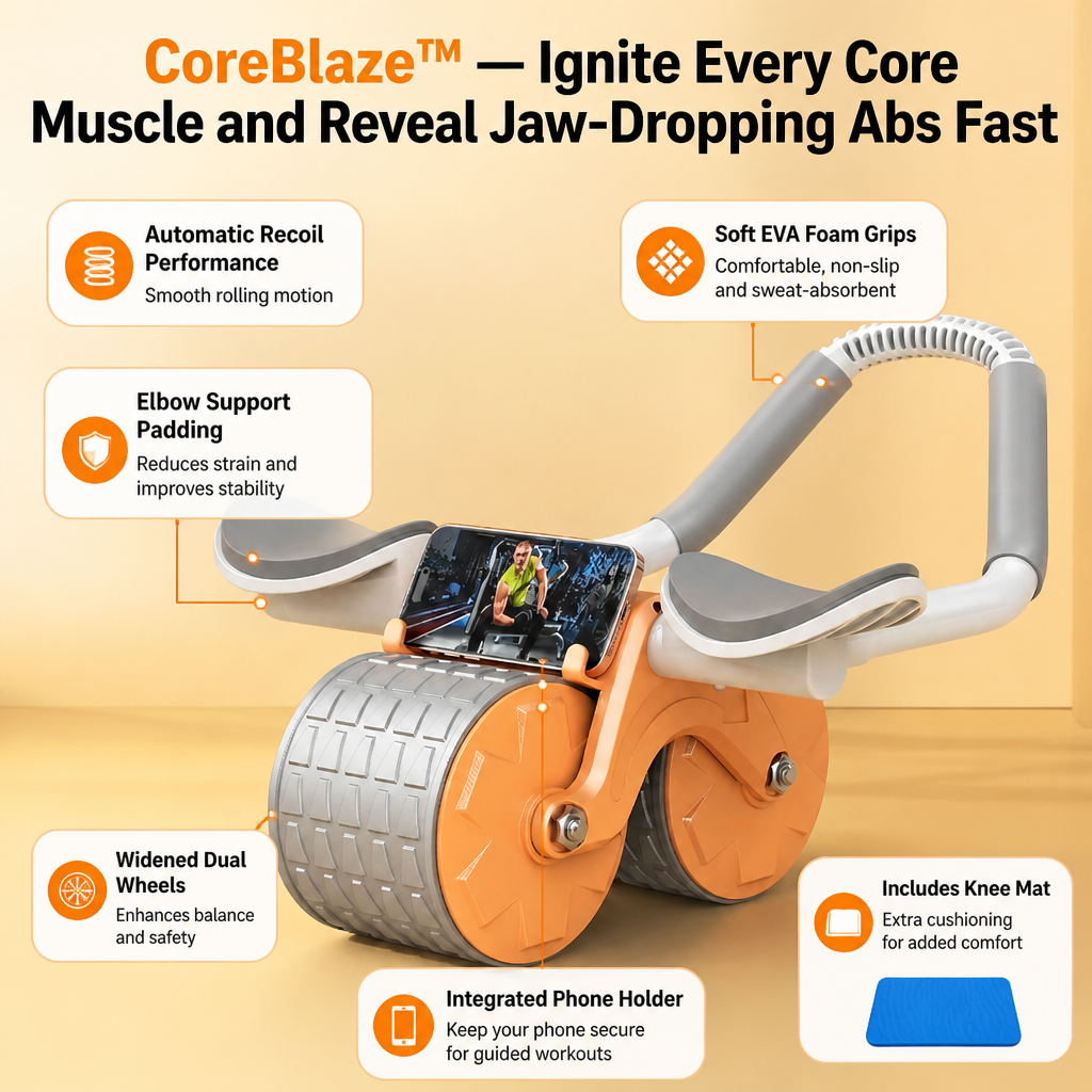 CoreBlaze™ — Ignite Every Core Muscle and Reveal Jaw-Dropping Abs Fast