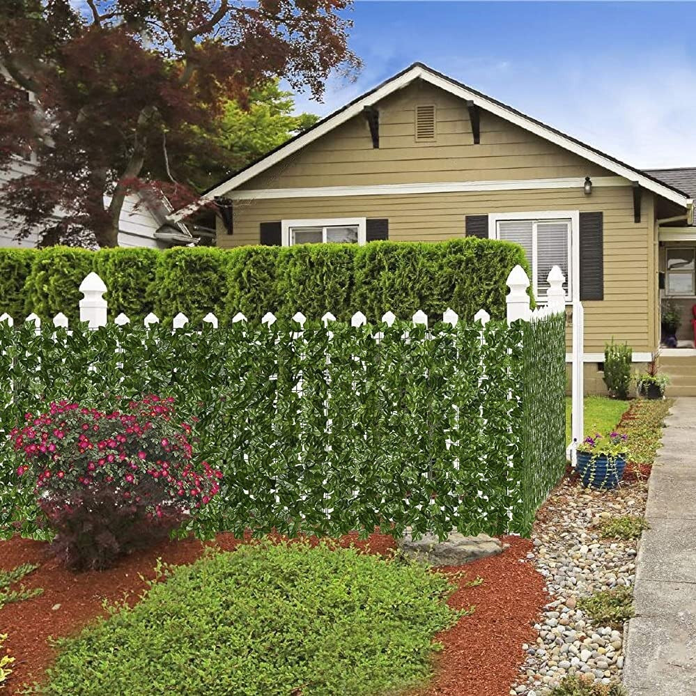 Artificial Leaf Privacy Fence | Weatherproof and UV Resistant | Customizable | LeafShield