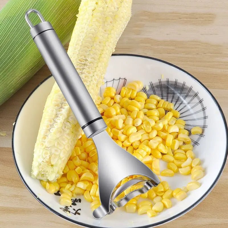 CornEase™ — Slice Through Corn in Seconds for a Mess-Free, Joyful Kitchen Experience