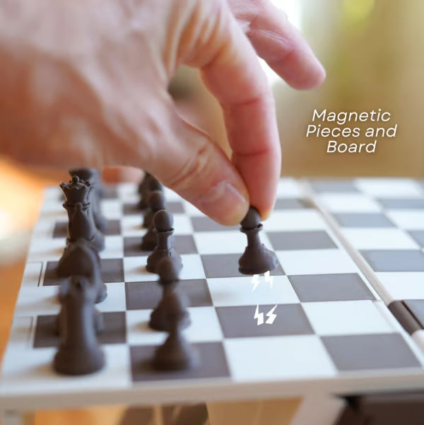 Strategic Chess Organizer - Enjoy Calm Gameplay Anytime, Anywhere