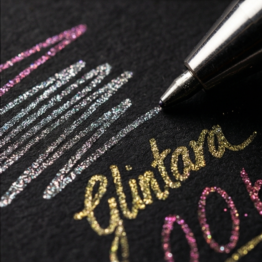 Adds Enchanting Shine to Every Stroke, Captivating Hearts and Eyes!