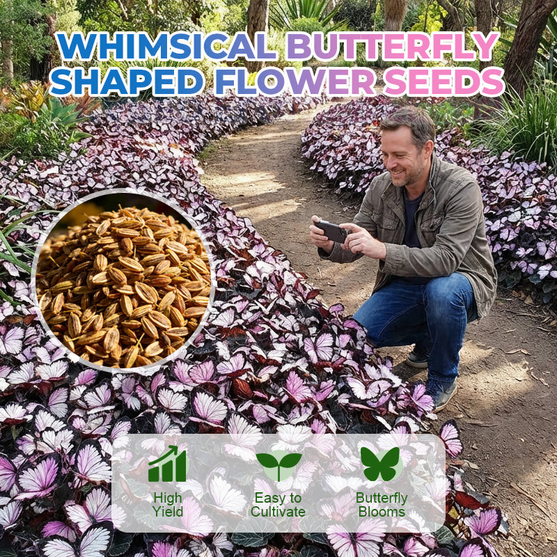FlutterMuse™ Butterfly Bloom Seeds — Transform Your Garden into a Magical Butterfly Wonderland