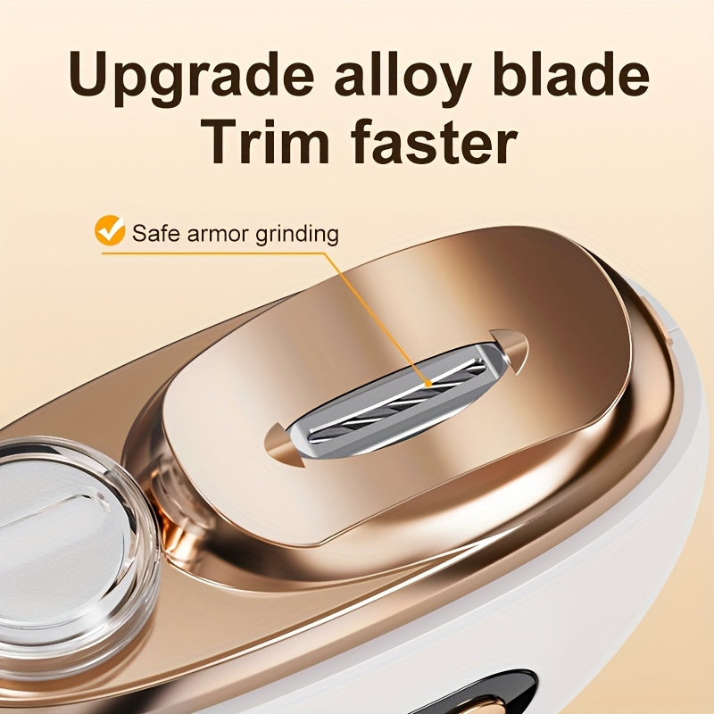 Electric Nail Clipper with Nail File