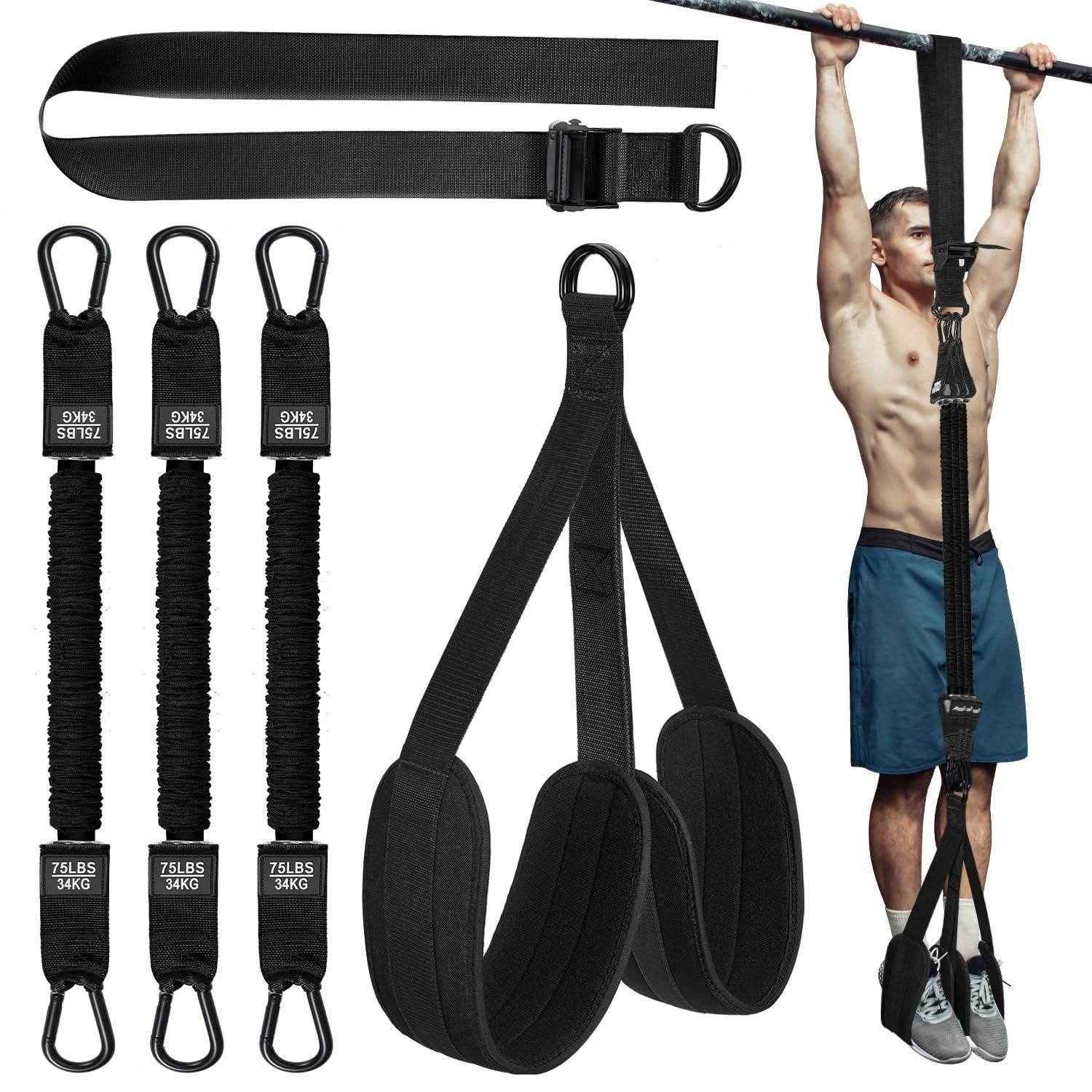 Pull-Up Assist Device for Effortless Strength Training
