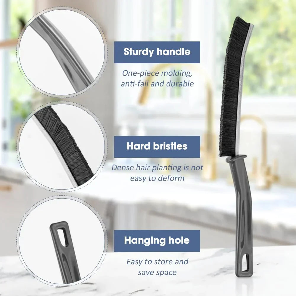 Hard-Bristled Crevice Cleaning Brush | 1+1 FREE