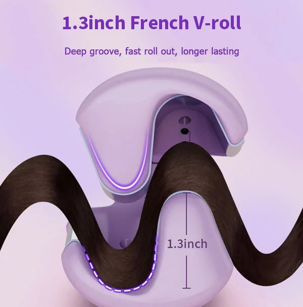 LuxeCurl™ Styler — Fast, Flawless Waves That Protect and Impress Every Time