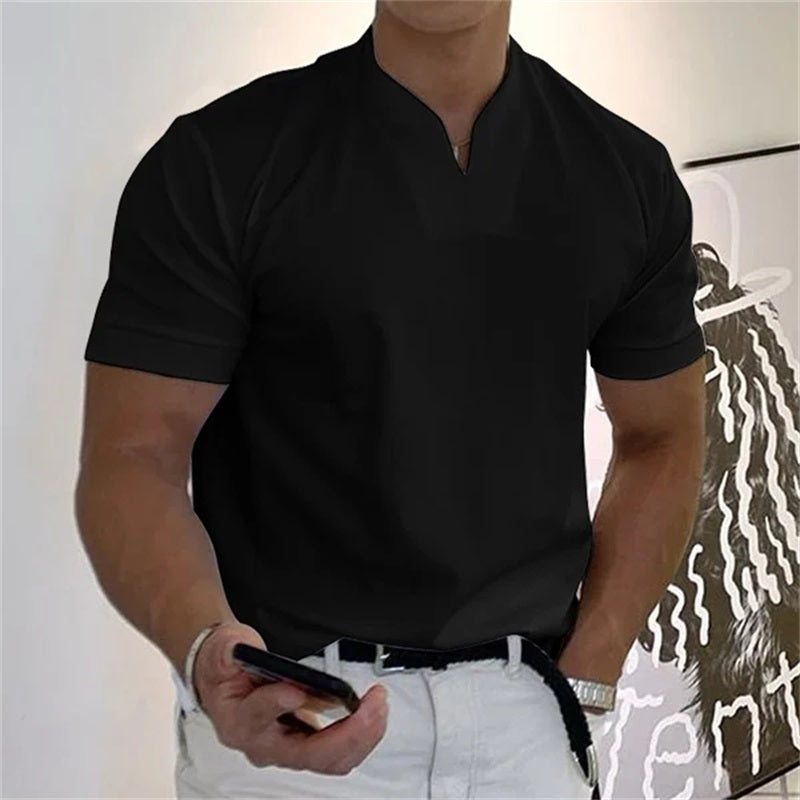 PrimeForm™ Men’s Business Casual V-Neck — Effortless Sharpness and All-Day Comfort That Moves With You