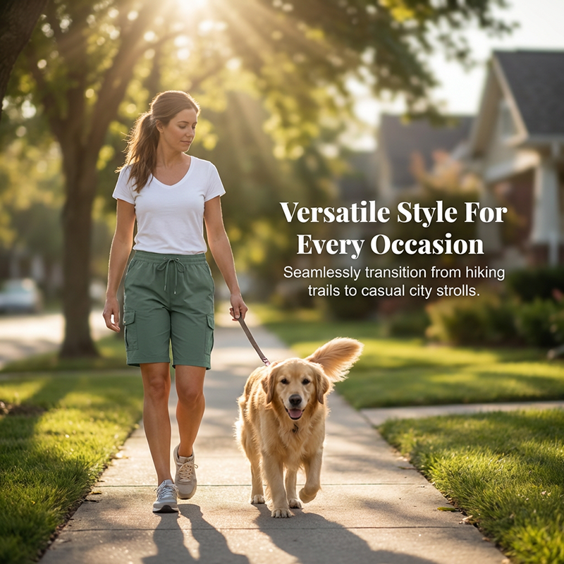 TrailBlaze™ Cargo Shorts — Move Freely, Stay Cool, and Carry Everything Securely