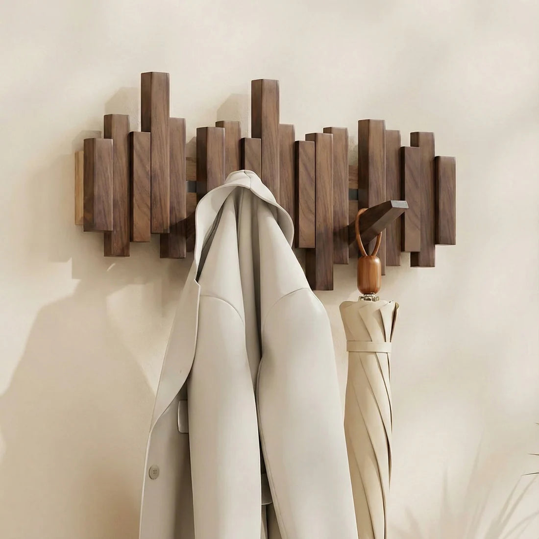 Wall Closet | Stylish Wall Hooks | Compact Foldaway | HookHaven